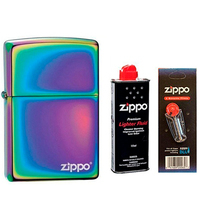 Комплект Zippo Зажигалка 151ZL + Бензин + Кремни в подарок