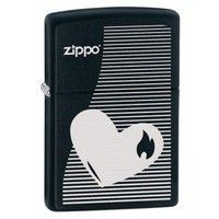 Фото Зажигалка Zippo 28549 ZIPPO HEART LINES