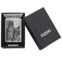 Зажигалка Zippo 200 Bear vs Wolf 29636