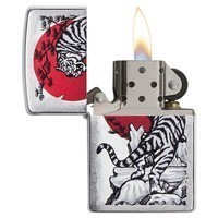 Фото Зажигалка Zippo Asian Tiger Design 29889