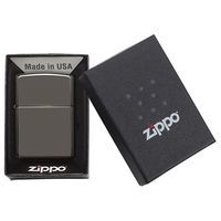 Комплект Zippo Зажигалка 150 + Бензин + Подарочная упаковка + Кремни в подарок