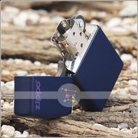 Комплект Zippo Зажигалка 239ZL CLASSIC navy matte with zippo + Бензин + Кремни в подарок