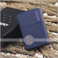 Комплект Zippo Зажигалка 239ZL CLASSIC navy matte with zippo + Бензин + Кремни в подарок