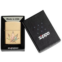 Зажигалка Zippo 254B Pot Leaf Fusion Design