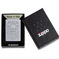 Зажигалка Zippo 205 21PFSPR Skull Design