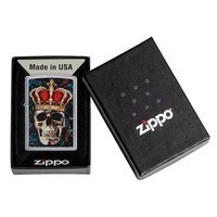 Зажигалка Zippo 207 Skull King Design 49666
