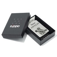 Комплект Zippo Зажигалка Zippo 205 J Saint Javelin + Бензин + Кремни в подарок