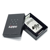 Комплект Zippo Зажигалка 207 V CLASSIC street chrome + Бензин + Кремни в подарок
