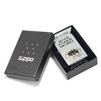 Комплект Zippo Зажигалка 207 VP CLASSIC street chrome + Бензин + Кремни в подарок