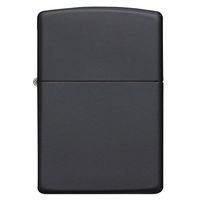 Фото Комплект Zippo Зажигалка 218 CLASSIC black matte + Подарочная упаковка + Бензин + Кремни