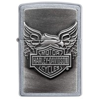 Зажигалка Zippo Harley-Davidson Iron Eagle Emblem Street Chrome 20230