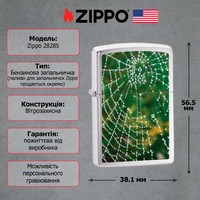Зажигалка Zippo 28285 Spider Web Rain Drops