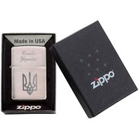 Фото Зажигалка Zippo 200-SU CLASSIC brushed chrome