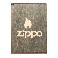 Подарочный набор Zippo Зажигалка 204B Tree of Life  + Коробка + Бензин 3141 + Кремни 2406