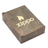 Подарочный набор Zippo Зажигалка Regular Green Matte 221 пиксель + Коробка + Бензин 3141 + Кремни 2406