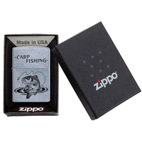 Зажигалка Zippo 207 Carp CLASSIC street chrome
