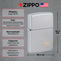 Фото Зажигалка Zippo 250 Spider And Web Design