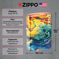 Фото Зажигалка Zippo 48778 Colorful Zippo Design