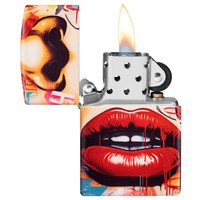 Зажигалка Zippo 49352 Street Art Face Design