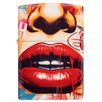 Зажигалка Zippo 49352 Street Art Face Design