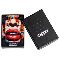 Зажигалка Zippo 49352 Street Art Face Design