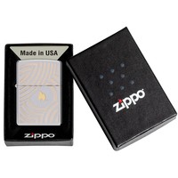 Зажигалка Zippo 250 Flame and Circles Design 2