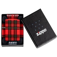 Зажигалка Zippo 49352 Red Plaid Design