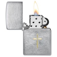Зажигалка Zippo 200 Spiritual Cross Design
