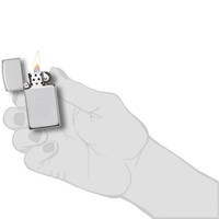 Зажигалка Zippo 1500 Slim High Polish Sterling Silver
