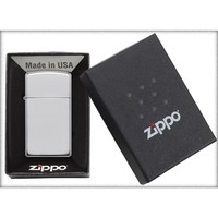 Зажигалка Zippo 1500 Slim High Polish Sterling Silver