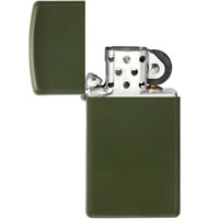 Зажигалка Zippo 1627 Slim Green Matte