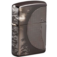 Фото Зажигалка Zippo 49353 Armor Wolf Design