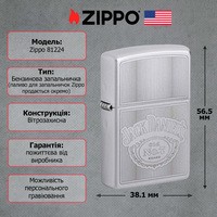 Фото Зажигалка Zippo 81224 Jack Daniel's