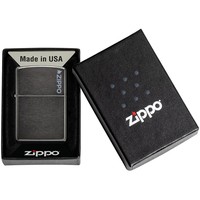 Зажигалка Zippo 28378 ZL Classic Grey Zippo Logo