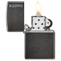 Зажигалка Zippo 28378 ZL Classic Grey Zippo Logo