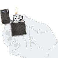 Зажигалка Zippo 28378 ZL Classic Grey Zippo Logo