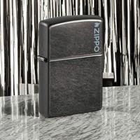 Зажигалка Zippo 28378 ZL Classic Grey Zippo Logo