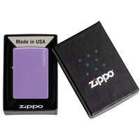 Зажигалка Zippo 46681 ZL Classic Smoky Lavender Zippo Logo