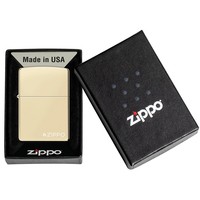 Зажигалка Zippo 46682 ZL Classic Champagne Zippo Logo