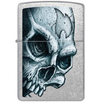 Фото Зажигалка Zippo 207 Skull and Flame Design
