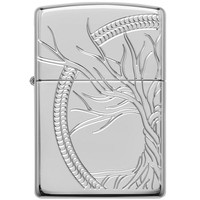 Зажигалка Zippo 49552 Sterling Silver Tree of Life Design