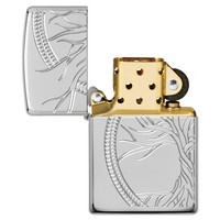 Зажигалка Zippo 49552 Sterling Silver Tree of Life Design