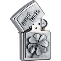 Фото Зажигалка Zippo 2004509 GOOD LUCK CLOVER