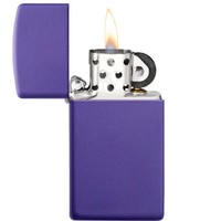 Зажигалка Zippo 1637 Slim Purple Matte
