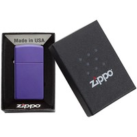 Зажигалка Zippo 1637 Slim Purple Matte