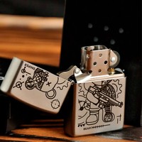 Подарочный набор Zippo Зажигалка 205 Sniper Bear + Коробка + Бензин + Кремни + Чехол на пояс койот