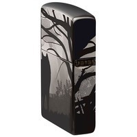 Комплект Zippo Зажигалка Zippo 150 Wolves Design + Подарочная упаковка + Бензин + Кремни