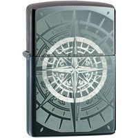 Комплект Zippo Зажигалка Zippo 150n Compass + Подарочная упаковка + Бензин + Кремни