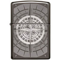 Комплект Zippo Зажигалка Zippo 150n Compass + Подарочная упаковка + Бензин + Кремни