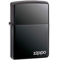 Комплект Zippo Зажигалка Zippo 150ZL CLASSIC BLACK ICE with zippo + Подарочная упаковка + Бензин + Кремни